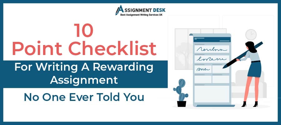 Writing Checklist to Improve Your Academic Writing