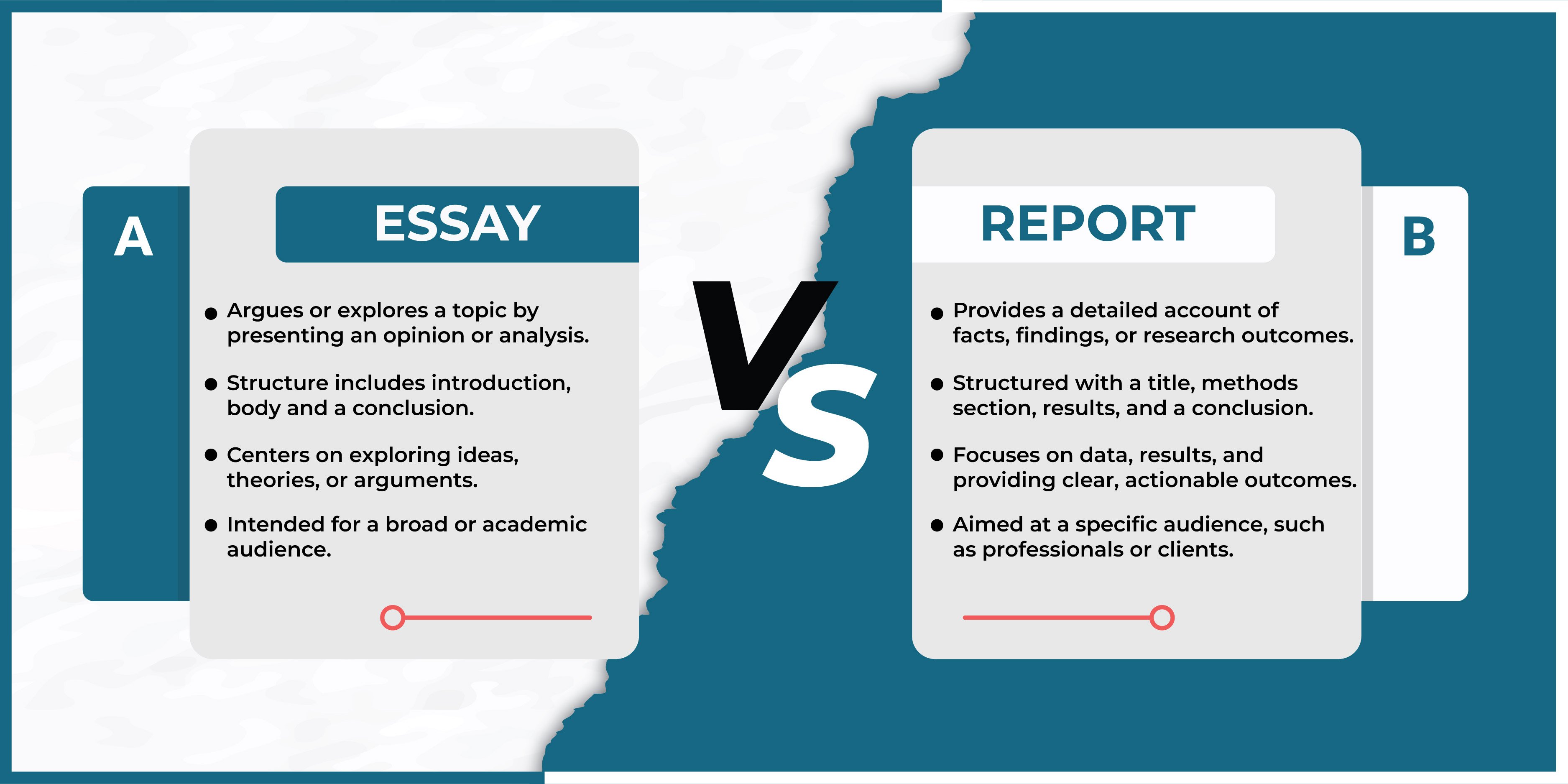 Essay Versus Report