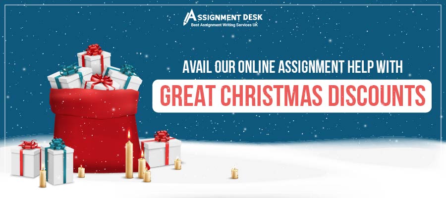 Christmas Discounts on Online Assignment Help