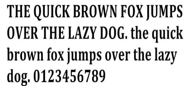 Cambria Font Cambria Font for writing disserttaion