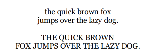 Georgia font for writing dissertation