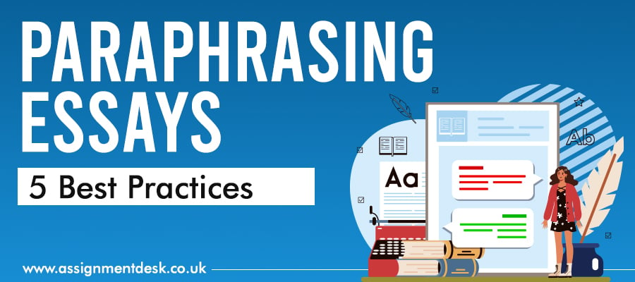 How to Paraphrase an Essay? 5 Best Practices by Experts!