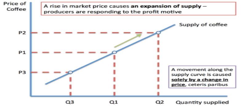 Rise in market