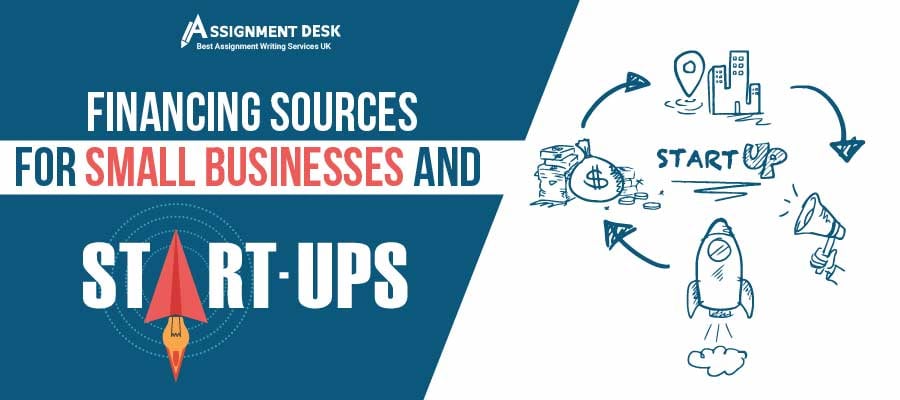Financing sources for startups