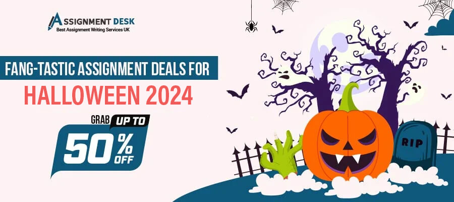 Fang-tastic Assignment Deals for Halloween 2023 Grab Up To 50% Off!