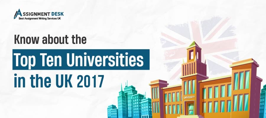 Top 10 UK Universities in 2017