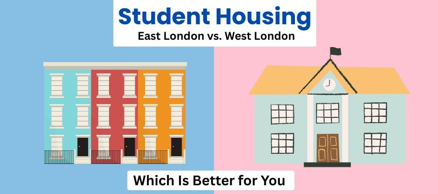Student Housing in East London vs. West London