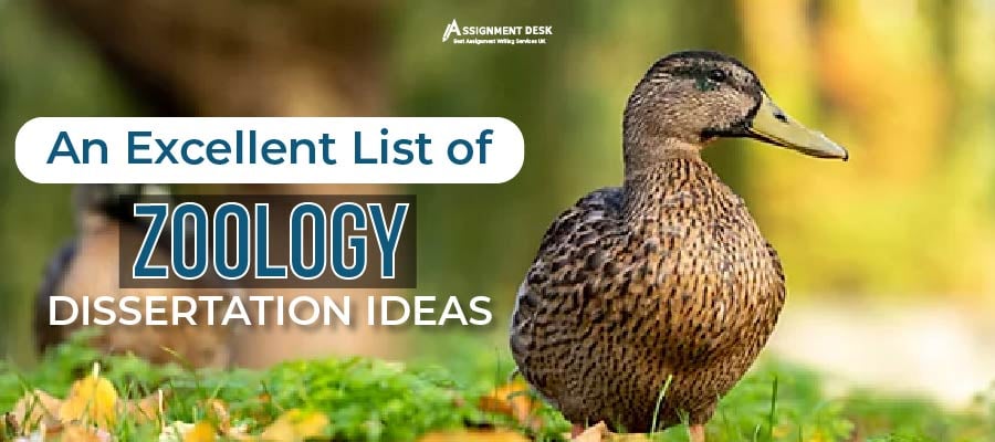 An Excellent List of Zoology Dissertation Ideas | Assignment Desk