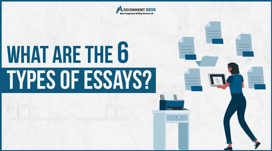Know what are the different types of essays.