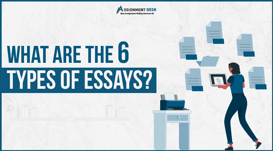 Know what are the different types of essays.